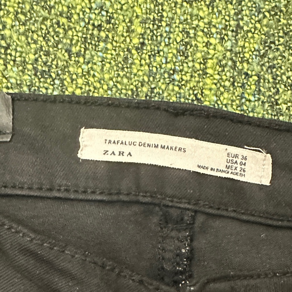 Zara Black Skinny Women's Jeans - Picture 2 of 2